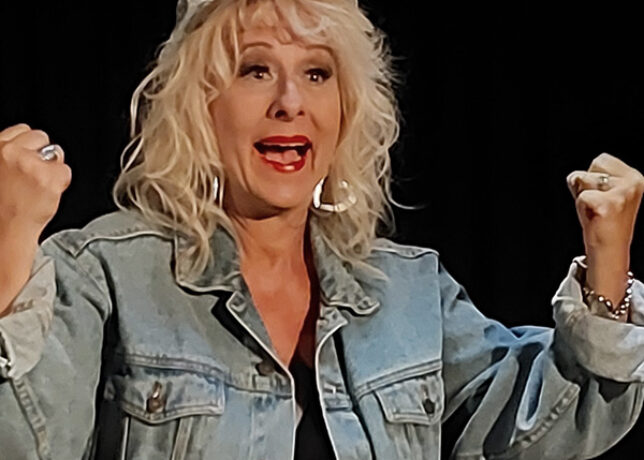 Andrea Lipka: Ein bisschen Retro Sie sieht nicht mehr alles rosarot – aber ganz sicher auch nicht schwarz-weiß! In ihrer bewusst retro angelegten Neuauflage mischt Andrea Lipka Klassiker mit aktuellen Themen: Von Figurwahn über Werbung bis Tierschutz – bissig, witzig, fränkisch!